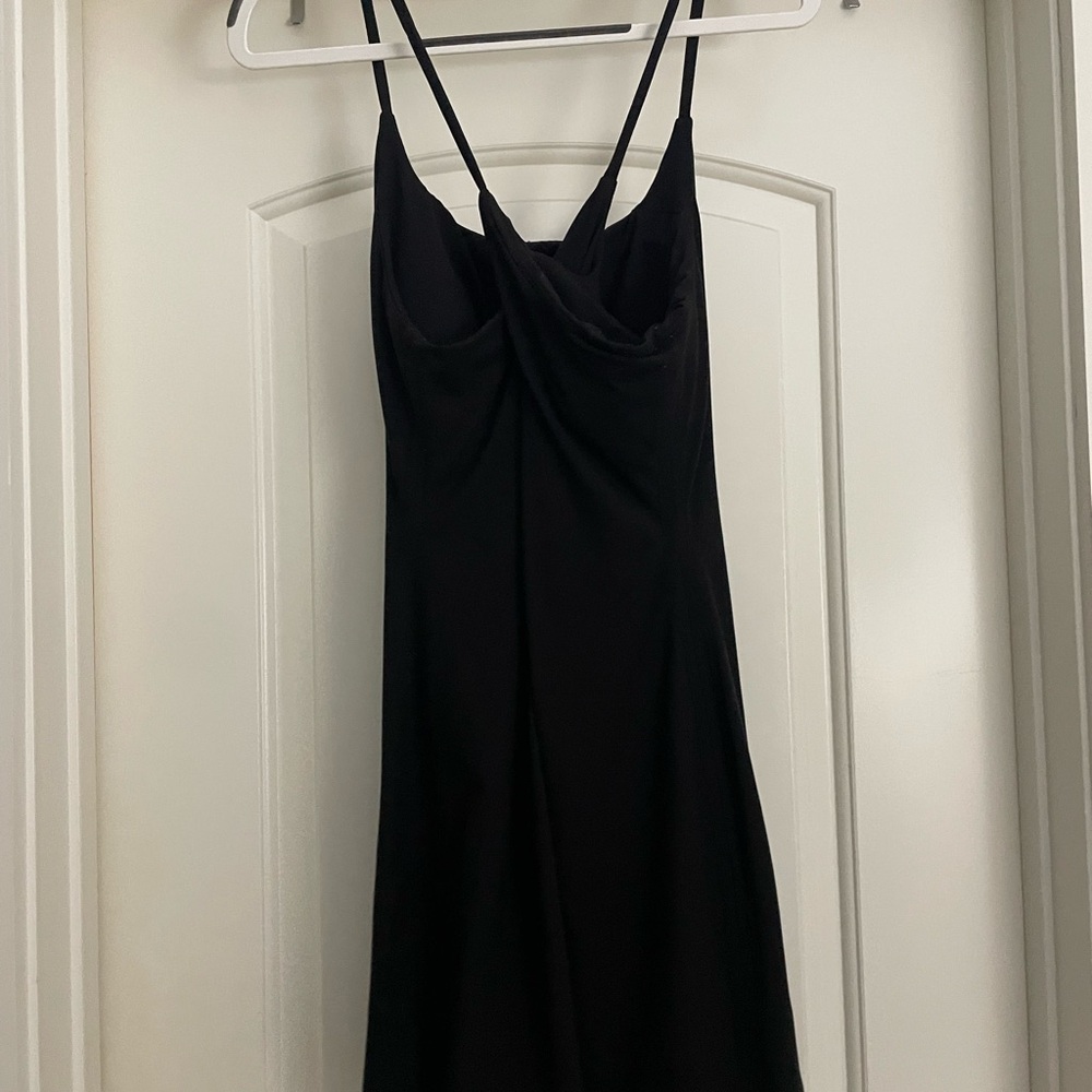 Black Athletic Tennis Dress